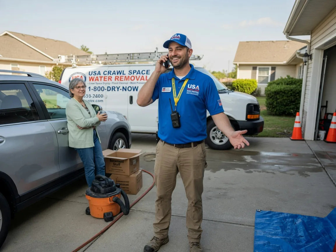 Crawl Space Water Removal Pepin, WI FAQs